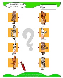 okul öncesi çocuklar için Sayı Sayma çalışma sayfaları
